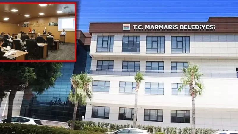 Marmaris'te Skandal: Belediye Meclis Salonu Kaçak Çıktı!