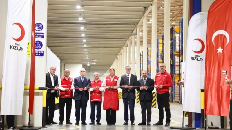 Mersin'de Stratejik Stok Merkezi Açıldı: İnsani Yardımlar Artık Daha Hızlı