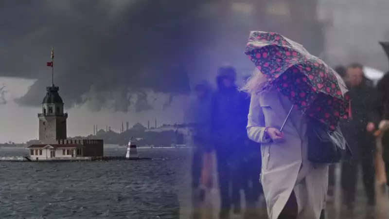 Meteoroloji'den 34 İl İçin Fırtına ve Sağanak Yağış Uyarısı!