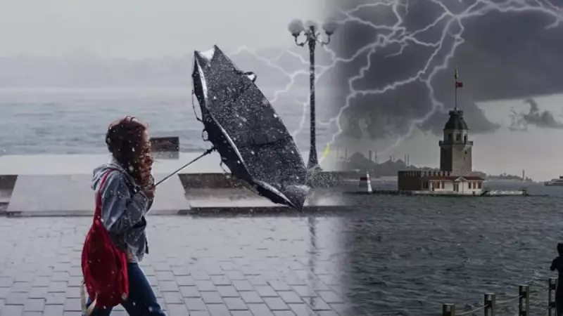 Meteoroloji'den 37 İl İçin Sağanak ve Soğuk Uyarısı! İstanbul ve Ankara Kritik Tarihler