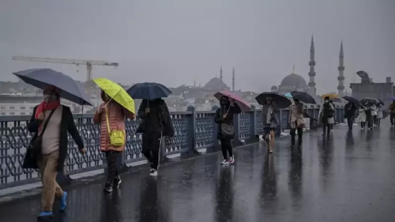 Meteoroloji'den Şiddetli Sağanak Uyarısı: 5 Bölge Alarmda!