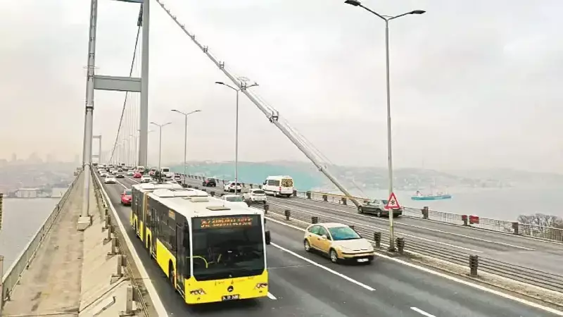 Metrobüs Artık Spor Etkinliklerinde Fatih Sultan Mehmet Köprüsü'nden Geçecek