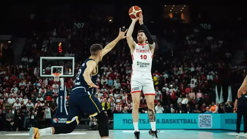 Milli Takım Bosna Hersek'i 93-71 Mağlup Etti: Biberovic 20 Sayı