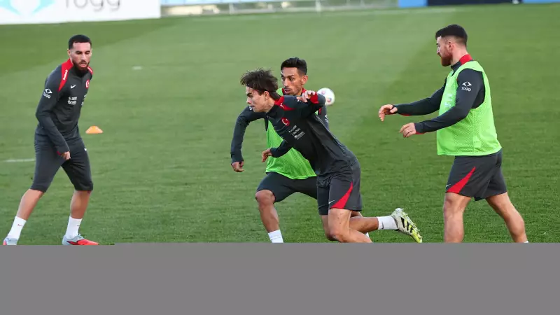Milli Takım'ın İspanya Hazırlıkları Başladı: 3 Futbolcu Antrenmana Çıkamadı