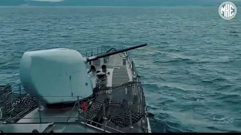 MKE'nin 127 mm Millî Deniz Topu Namlusu TCG Fatih'te Tam İsabetle Vurdu