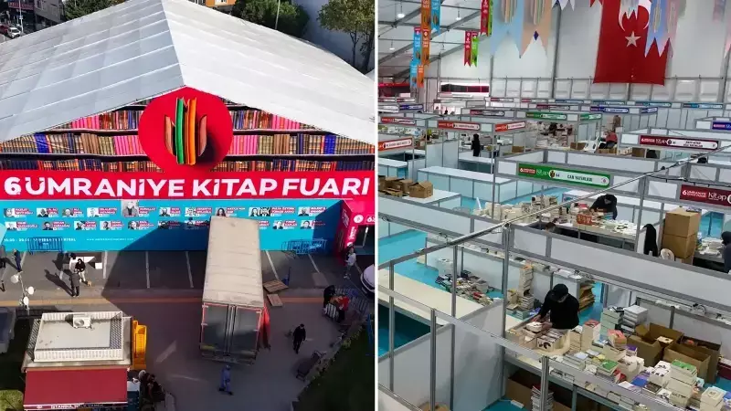 Ümraniye Kitap Fuarı 22 Kasım'da Başlıyor: 9 Gün Sürecek
