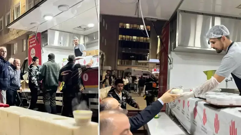 Ümraniye'de Gönül Sofraları Kuruldu! Her Gün Binlerce İnsana Sıcak Çorba İkramı