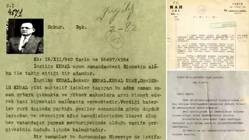 MİT Arşivinden Şok Belge: Efsanevi İngiliz Kemal Hakkında Olumsuz Rapor Ortaya Çıktı!