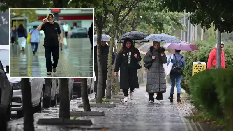 Muğla ve Antalya'da Gök Gürültülü Sağanak Bekleniyor