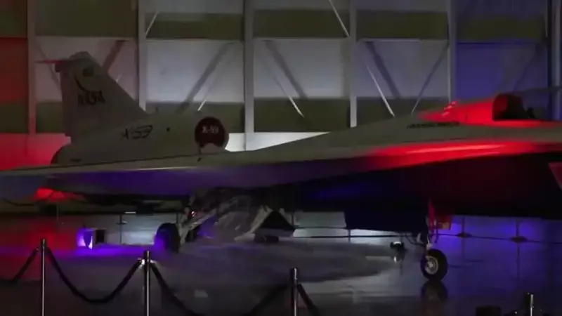 NASA'nın X-59'u Tarihi Test Uçuşunu Gerçekleştirdi