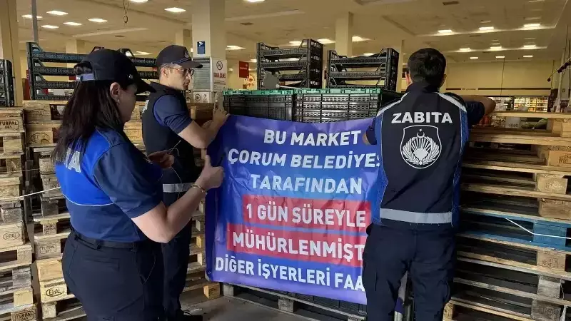 Osmancık'ta Son Kullanma Tarihi Geçmiş 1004 Ürün İmha Edildi