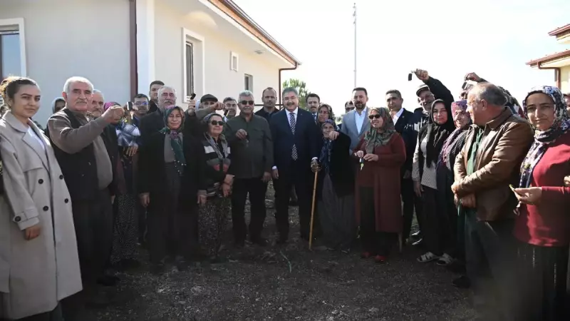 Osmaniye'de 12 Köy Evi Depremzedelere Teslim Edildi