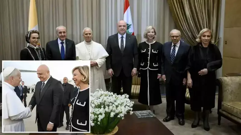 Papa 14. Leo Lübnan'da Barış Mesajı Verdi: 'Ne Mutlu Barışı Sağlayanlara'