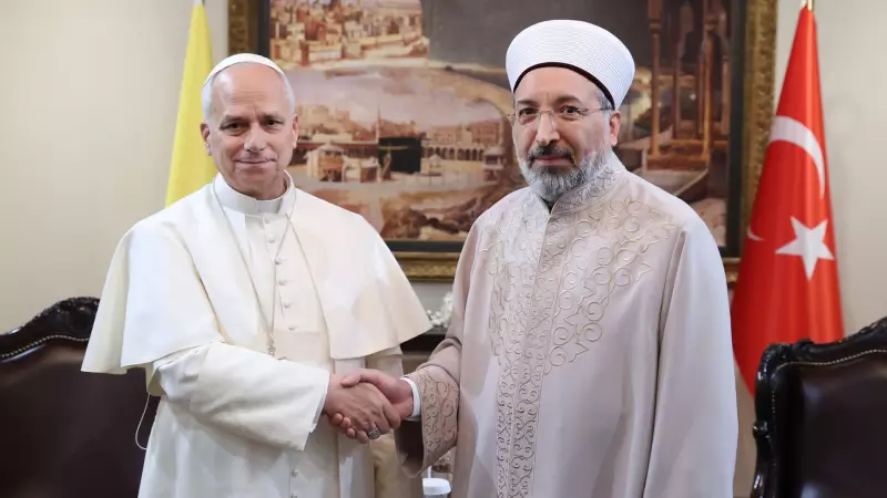 Papa 14. Leo'dan Diyanet İşleri Başkanı'na Tarihi Ziyaret