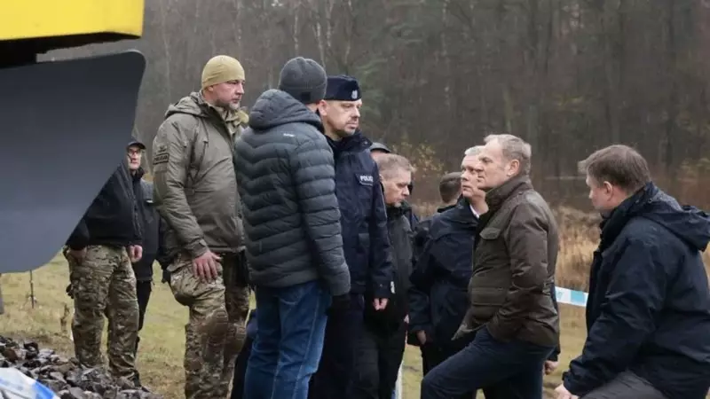 Polonya-Ukrayna Demiryolunda Patlama: Tusk 'Sabotaj' Dedi