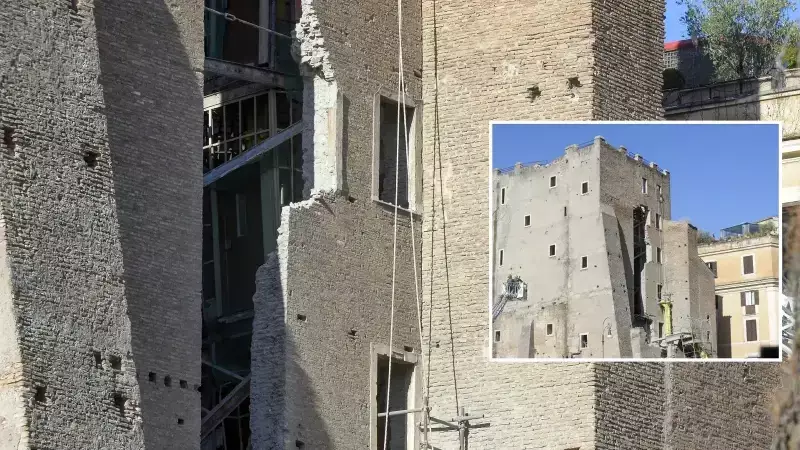 Roma'daki Tarihi Kulede Feci Kaza: 11 Saat Sonra Kurtarılan İşçi Hastanede Can Verdi