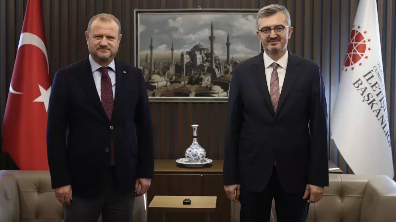 RTÜK Başkanı Mehmet Daniş, İletişim Başkanı Duran'ı Ziyaret Etti