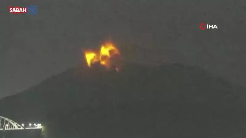 Sakurajima Yanardağı'nda Patlama: Kül Bulutu 4400 Metreye Ulaştı