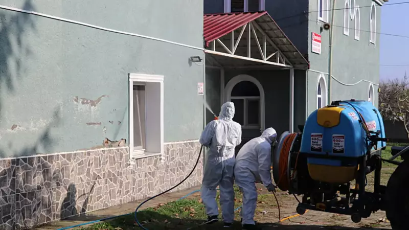 Samsun'da Kahverengi Kokarca İlaçlaması: 850 Ev ve 623 Ahır Temizlendi