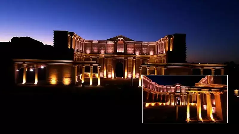 Sardes Antik Kenti'nde Gece Müzeciliği Başlıyor! Tarihe Işık Tutan Muhteşem Deneyim Nisan'da Kapılarını Açıyor