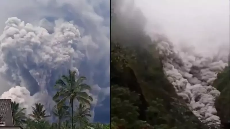 Semeru Yanardağı Patladı: 178 Dağcı Mahsur Kaldı ve Kurtarıldı