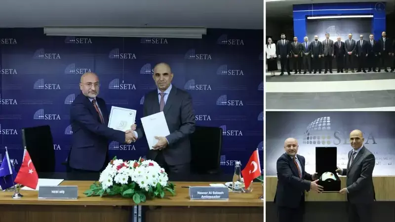 SETA ile Kuveyt Diplomasi Enstitüsü Arasında Stratejik İşbirliği Anlaşması