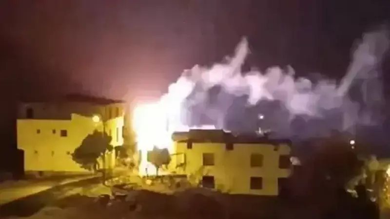 Silvan'da Enerji Panosu Patladı: O Anlar Kamerada