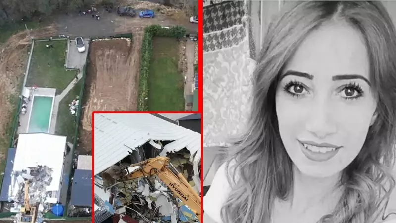 Sinem Çeşim Cinayetinde Yeni Gelişme: Kaçak Villa Yıkıldı