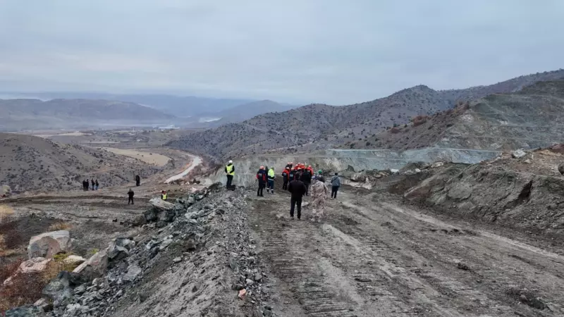 Sivas'ta Maden Faciası: 1 İşçi Göçük Altında Aranıyor