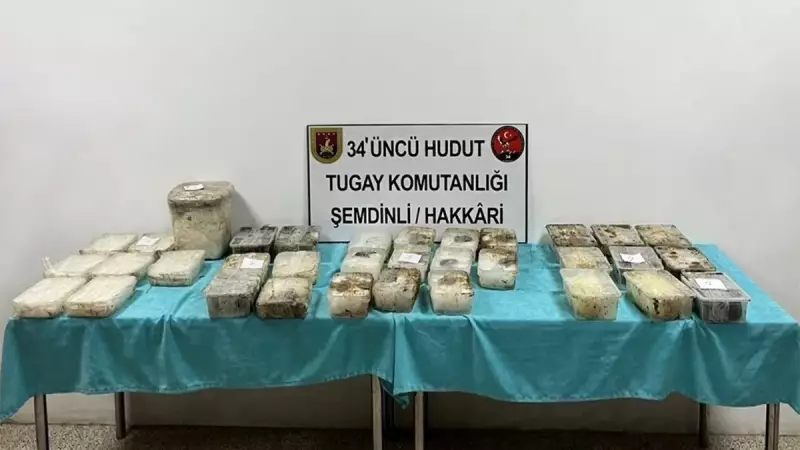 Sınırda Büyük Operasyon: 81 Kilo Uyuşturucu Ele Geçirildi