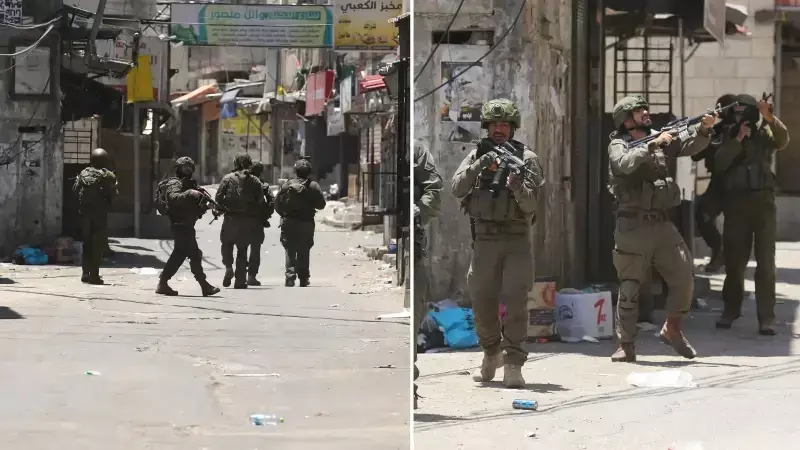 İsrail Askerleri Yabud'da 7 Eve Zorla El Koydu