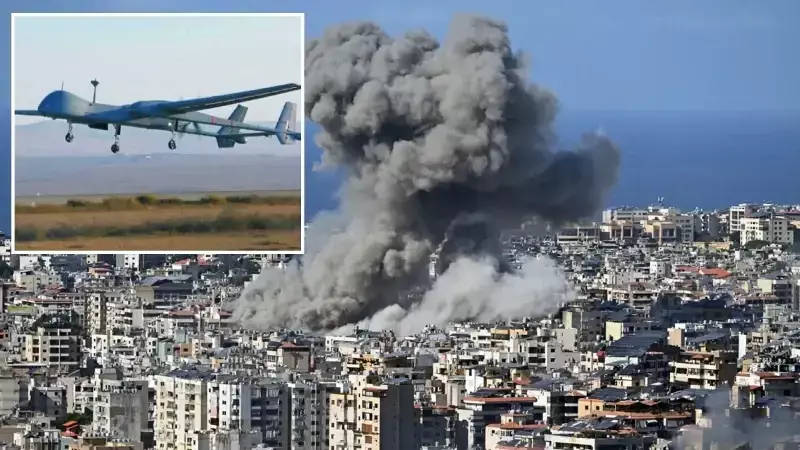 İsrail İHA'sı Lübnan'da Sivil Aracı Vurdu: 1 Ölü