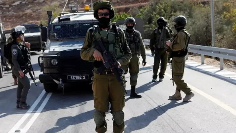 İsrail Ordusu Batı Şeria'da 5 Kişilik Filistinli Ailenin Evini Yıktı