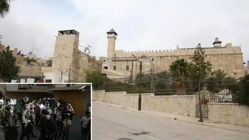 İsrail, Sare Bayramı'nda Harem-i İbrahim Camisi'ni Müslümanlara Kapattı