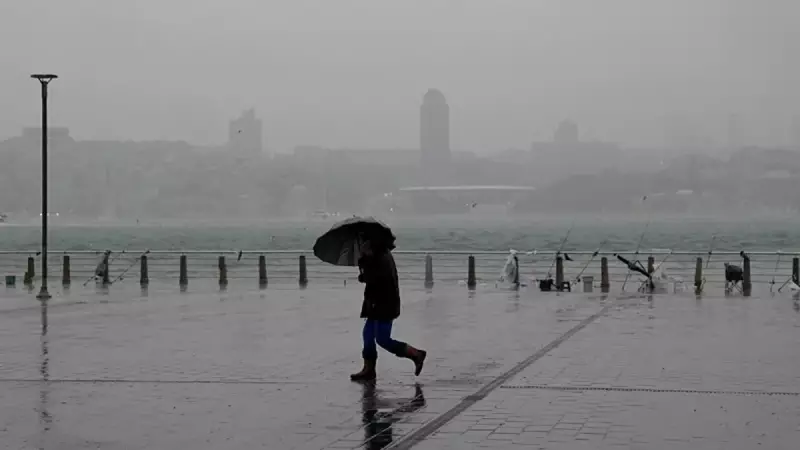 İstanbul ve Batı İllerinde 4 Günlük Sağanak Alarmı!
