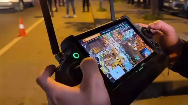 İstanbul'da Huzur Operasyonu: Drone ve Karadan Eş Zamanlı Denetim