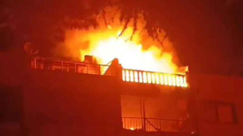 Tekirdağ Çorlu'da 3 Katlı Binada Çıkan Yangın Kontrol Altına Alındı