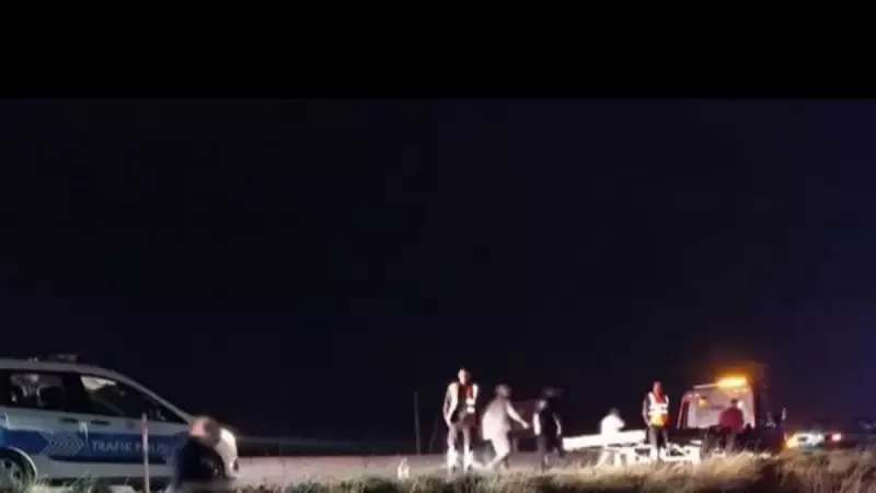 Tekirdağ'da feci kaza: 1 ölü, 1 ağır yaralı