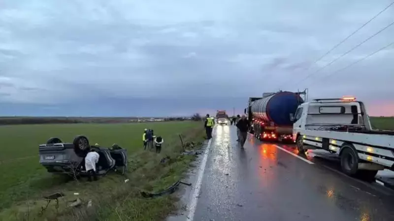Tekirdağ'da Feci Trafik Kazası: 70 Yaşındaki Kadın Hayatını Kaybetti