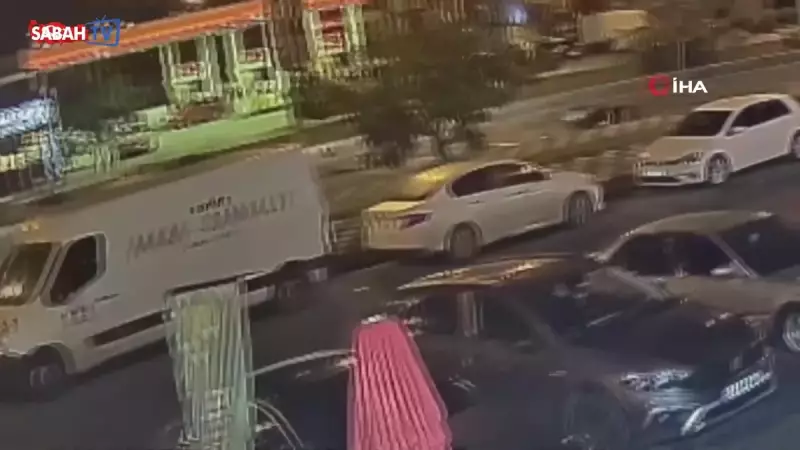 Tekirdağ'da Motosiklet Sürücüsü Metrelerce Sürüklendi, Yara Almadan Kurtuldu