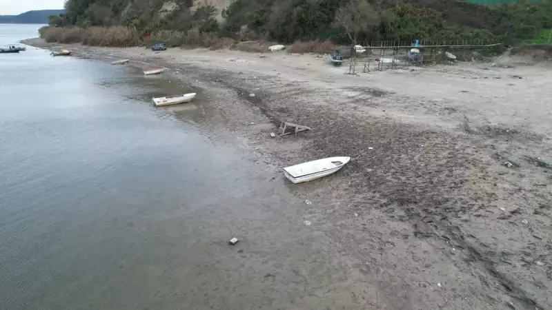 Terkos Gölü'nde Su Seviyesi Yüzde 20'ye Düştü: İstanbul Alarmda