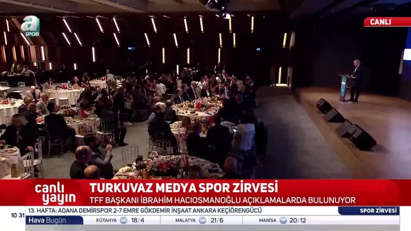 TFF Başkanı Hacıosmanoğlu: 152 Hakemin Bahis Oynadığı Tespit Edildi