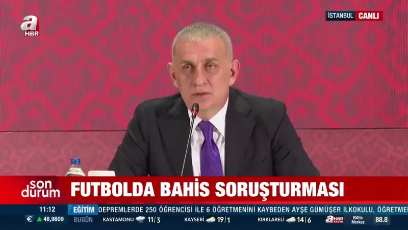 TFF Başkanı Hacıosmanoğlu: Bahis Soruşturmasında Zarar Görecek Kulüpler Var