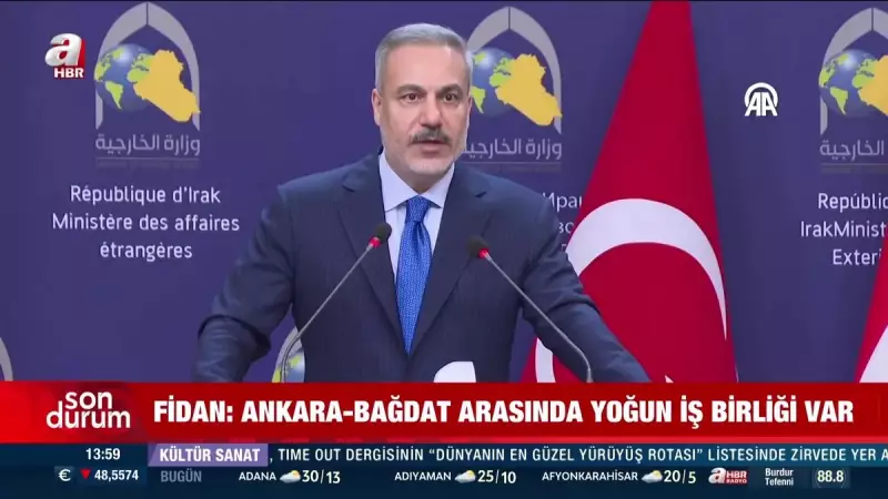 Türkiye ile Irak Arasında Tarihi Adım: Stratejik İşbirliği Köprüsü Kuruldu