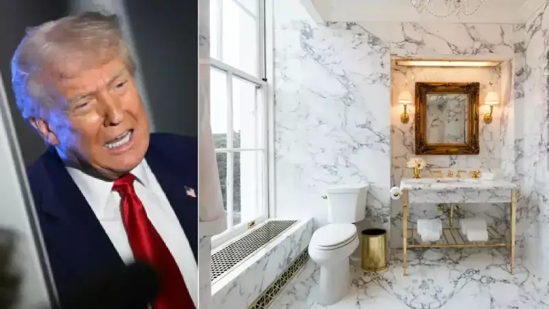 Trump'un Beyaz Saray İtirafı: 'Banyoyu Yeniledim, Çok Para Harcadım'