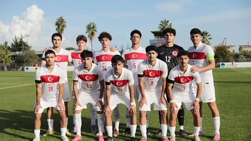 U19 Milli Takımı, Lihtenştayn'ı 7-0 Mağlup Etti