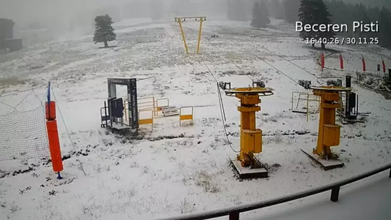 Uludağ'da Kar Sevinci: Kayak Sezonu Başlıyor