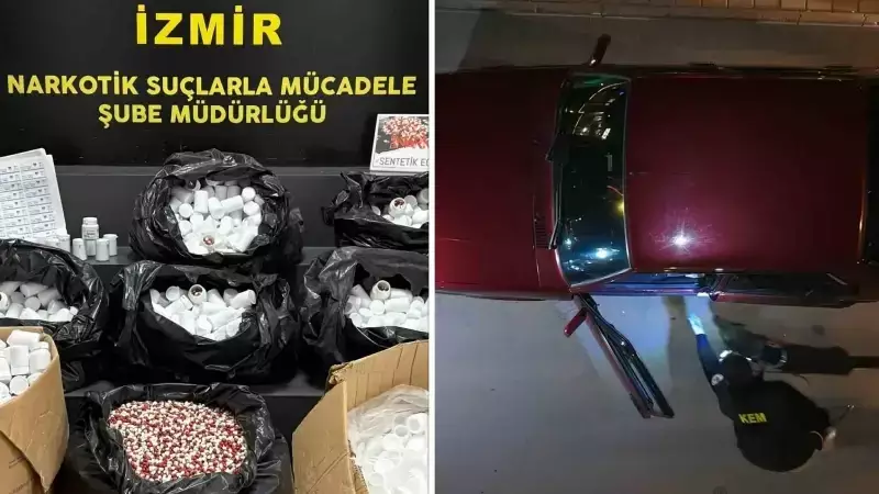 Uyuşturucu Operasyonunda 6 Gözaltı, 2 Milyon Hap Ele Geçirildi