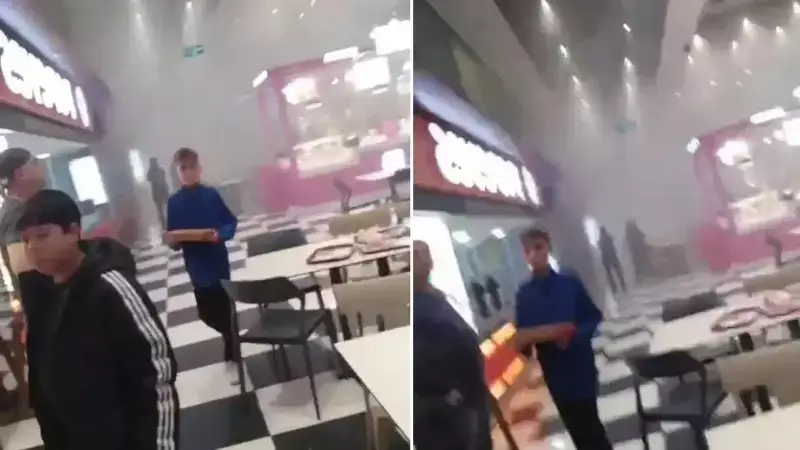 Zonguldak AVM'de Yangın: Restoranda Çıkan Alevler Panik Yarattı