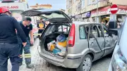 Aksaray'da Seyir Halindeki Araçta Piknik Tüpü Patladı: 1 Yaralı